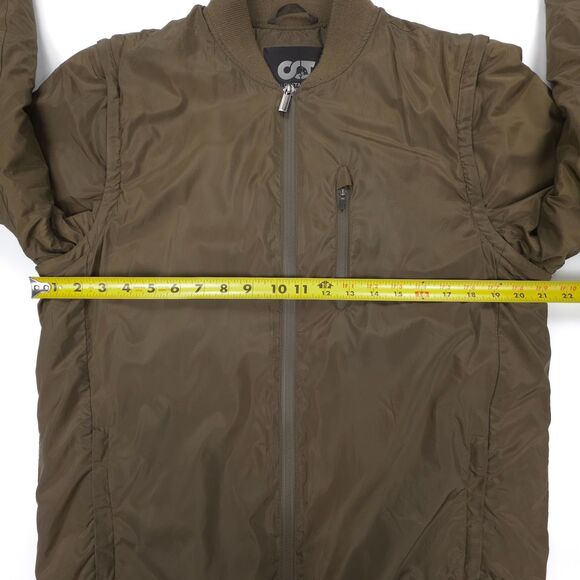 ALPHATAURI Oprim Primaloft Red Bull Puffer Bomber Jacket Convertible Gorpcore - Picture 5 of 13